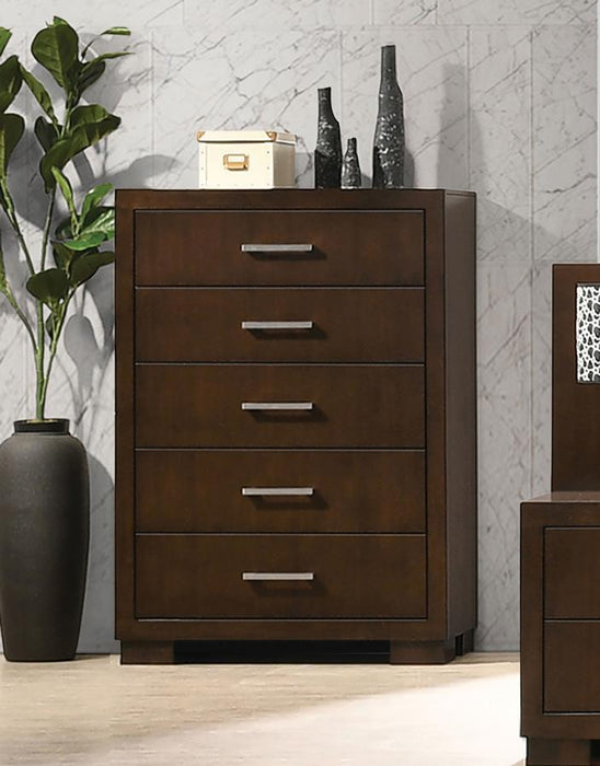Jessica - 5-Drawer Bedroom Chest - Simple Home Plus