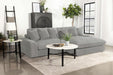 Blaine - Upholstered Reversible Chaise Sectional Sofa - Simple Home Plus