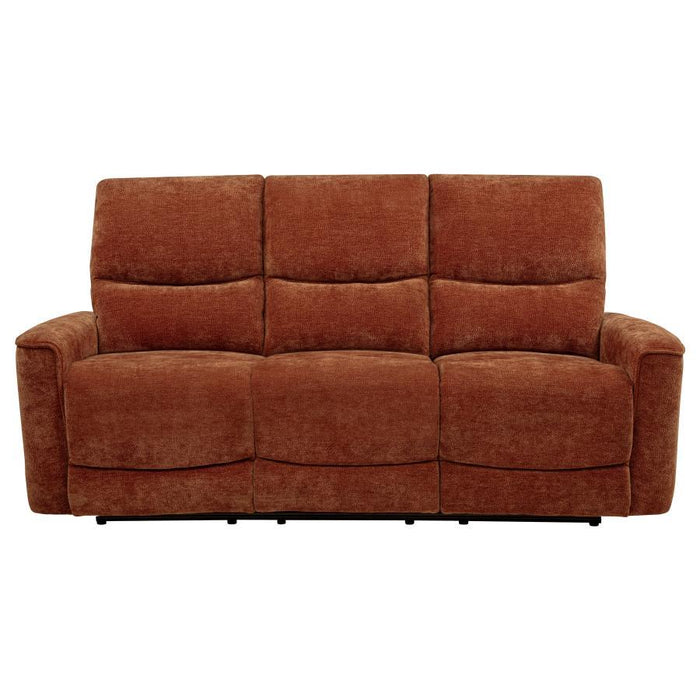 Navarro - Chenille Upholstered Reclining Sofa - Simple Home Plus