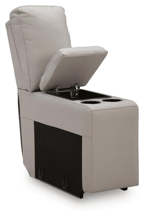 Gravier - Console With Storage - Gray - Simple Home Plus