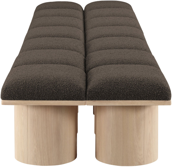 Pavilion - 14 Piece Modular Bench With Natural Base - Simple Home Plus