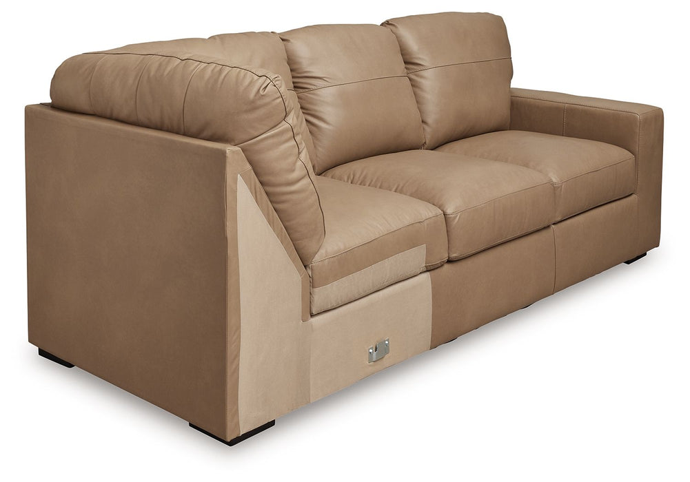Bandon - Raf Sofa With Corner Wedge - Toffee - Simple Home Plus