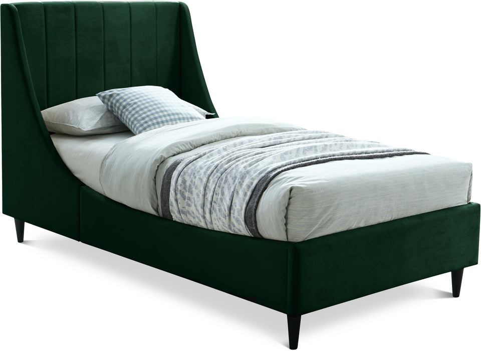 Eva - Velvet Bed - Simple Home Plus