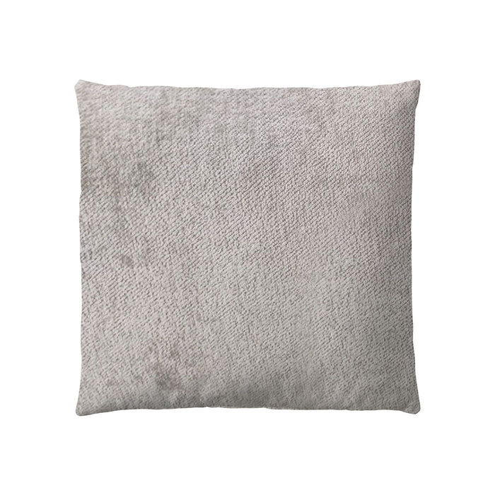 Ava - Solid Square Pillow - Light Gray - Simple Home Plus