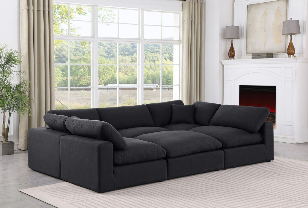 Comfy - 6 Piece Linen Sectional - Simple Home Plus