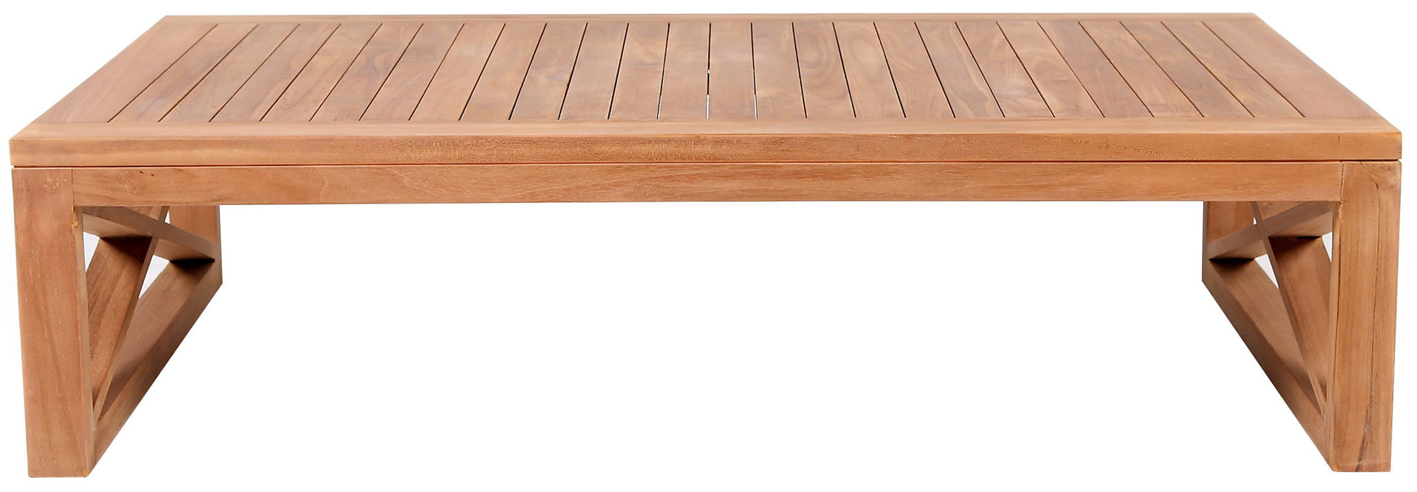 Anguilla - Teak Outdoor Coffee Table - Natural - Simple Home Plus