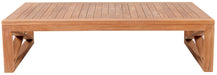 Anguilla - Teak Outdoor Coffee Table - Natural - Simple Home Plus