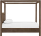Salina - Velvet Upholstered Bed - Simple Home Plus