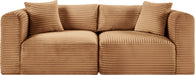 Shaggy - Fabric 2 Seat Modular Sofa - Simple Home Plus