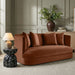 Alder - Loveseat - Cognac - Simple Home Plus