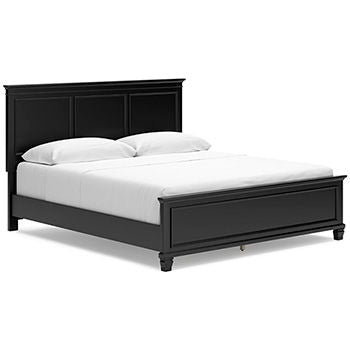 Lanolee - California King Panel Rails - Black - Simple Home Plus