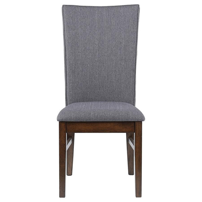 Sherwood - Upholstered Dining Side Chair (Set of 2) - Gray - Simple Home Plus