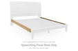 Sherbana - Queen/King Panel Rails - Light Brown - Simple Home Plus