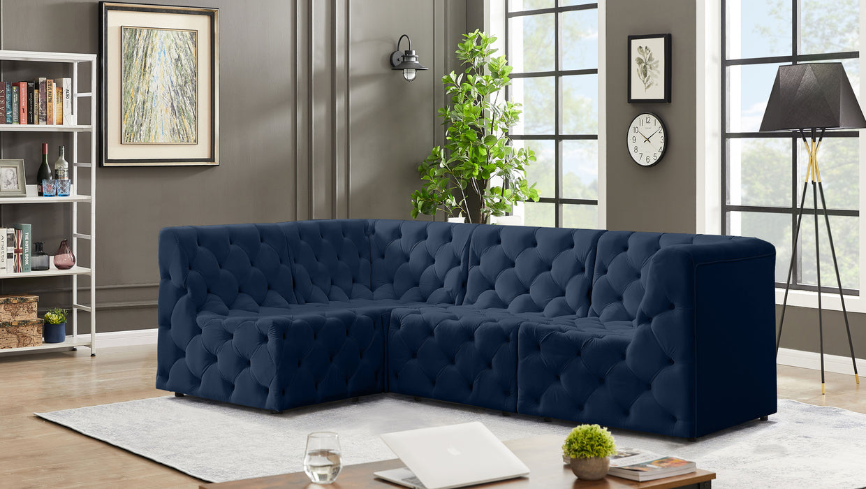 Tuft - 4 Piece Modular Sectional - Simple Home Plus