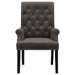 Alana - Upholstered Dining Arm Chair - Simple Home Plus