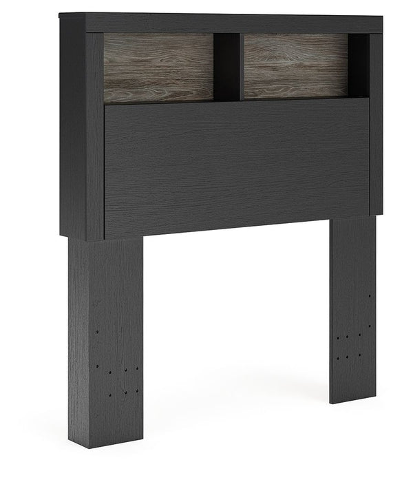 Broachmyn - Bookcase Headboard - Simple Home Plus