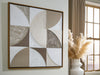 Harelman - Tan / Taupe / White - Wall Art - Simple Home Plus