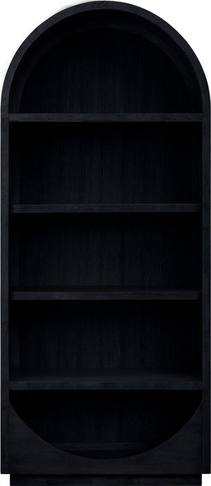Hearth - Oak Veneer And Solid Wood Bookcase - Simple Home Plus