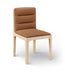 Ellis - Vegan Leather Upholstered Dining Chair (Set of 2) - Natural Base - Simple Home Plus