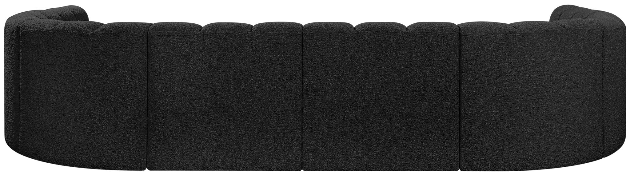 Arc - Boucle Fabric Modular Sectional - Simple Home Plus