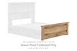 Makidern - Queen Panel Footboard - Tan - Simple Home Plus