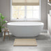 Splendor - 17" x 24" Tufted Reversible Bath Rug - Natural - Simple Home Plus