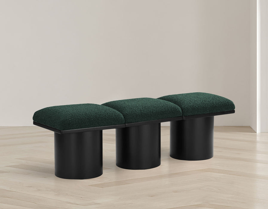 Pavilion - 3 Piece Modular Bench With Black Base - Simple Home Plus