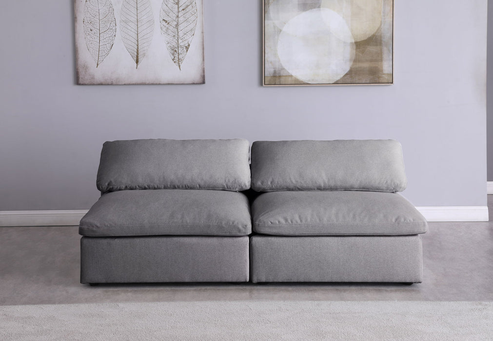 Serene - Modular Armless 2 Seat Sofa - Simple Home Plus
