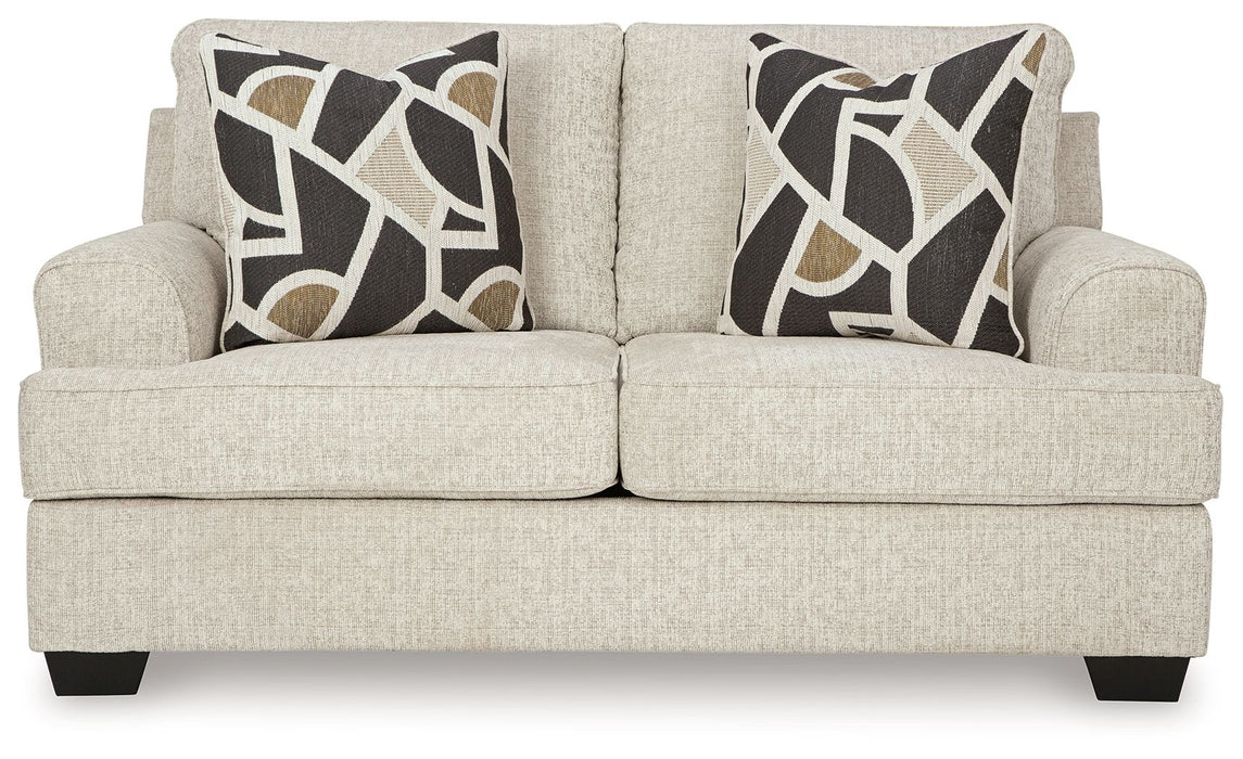 Heartcort - Quartz - Loveseat - Simple Home Plus