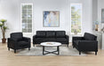 Ruth - Upholstered Track Arm Sofa Set - Simple Home Plus