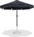 Amalfi - Patio Umbrella - White Base / Black Pole - Simple Home Plus