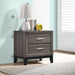 Watson - 2-Drawer Nightstand - Gray Oak - Simple Home Plus