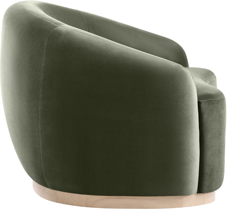 Gustavo - Velvet Upholstered Chair - Simple Home Plus