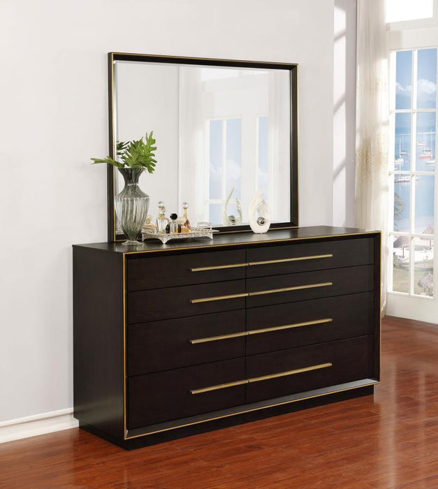 Durango - 8-Drawer Dresser With Mirror - Simple Home Plus