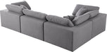 Serene - 4 Piece Modular Sectional - Simple Home Plus