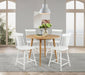 Andrews - Round Counter Dining Set - Simple Home Plus