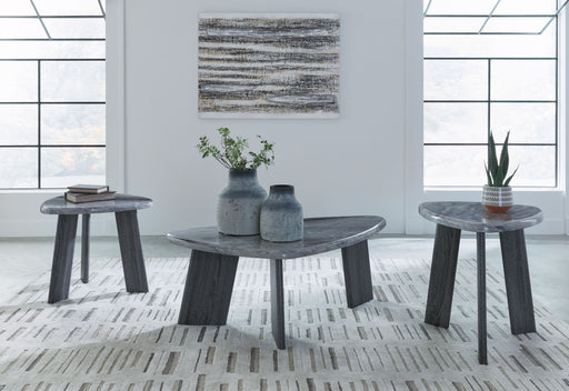 Bluebond - Gray - Occasional Table Set (Set of 3) - Simple Home Plus