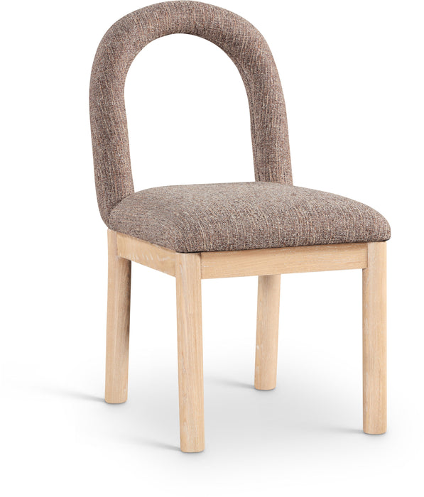 Conrad - Linen Dining Chair With Natural Legs - Simple Home Plus