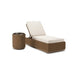 Alabaster - Chaise Lounge With Cushion - Beige - Simple Home Plus