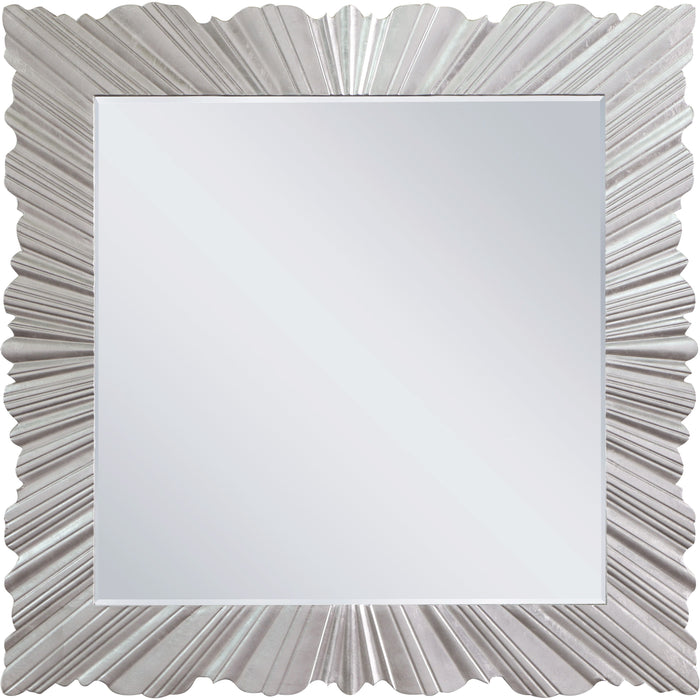 Silverton - Leaf Mirror - Silver - Simple Home Plus