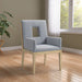 Gwendolyn - Dining Arm Chair With Natural Frame - Simple Home Plus
