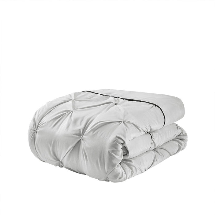 Joella - California King 24 Piece Room In A Bag - Gray - Simple Home Plus
