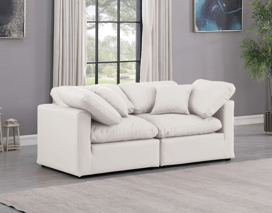 Indulge - Faux Leather 2 Seat Modular Sofa - Simple Home Plus