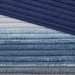 Saben - Queen 8 Piece Quilt Set With Bed Sheets - Navy - Simple Home Plus