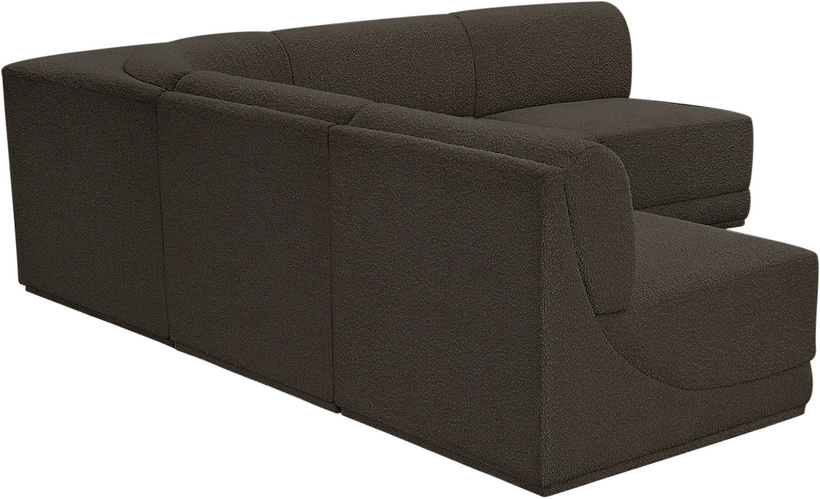 Ollie - 5 Piece Modular Sectional - Simple Home Plus