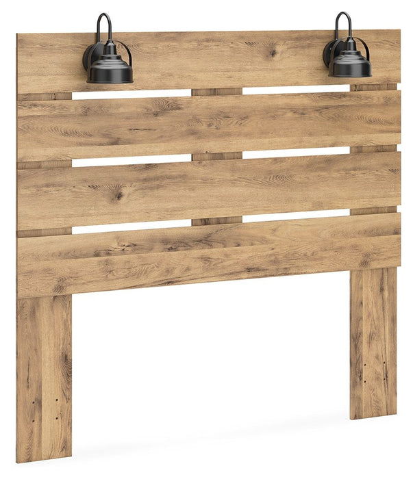 Larstin - Queen Panel Headboard - Brown - Simple Home Plus