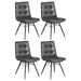 Aiken - Upholstered Dining Side Chair (Set of 4) - Simple Home Plus