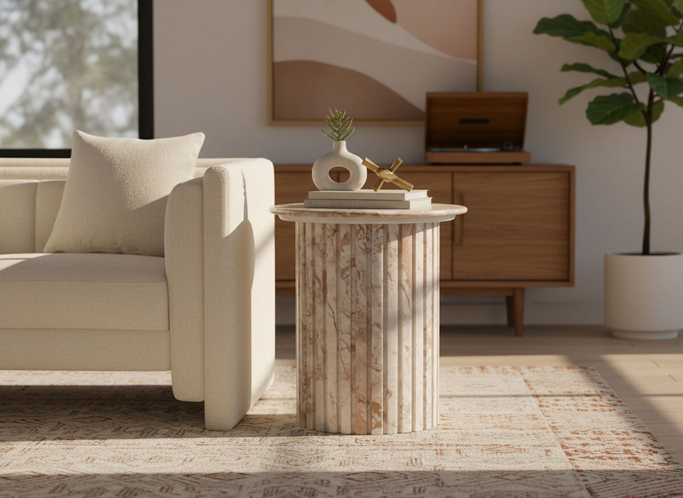 Genoa - Marble Table - Simple Home Plus