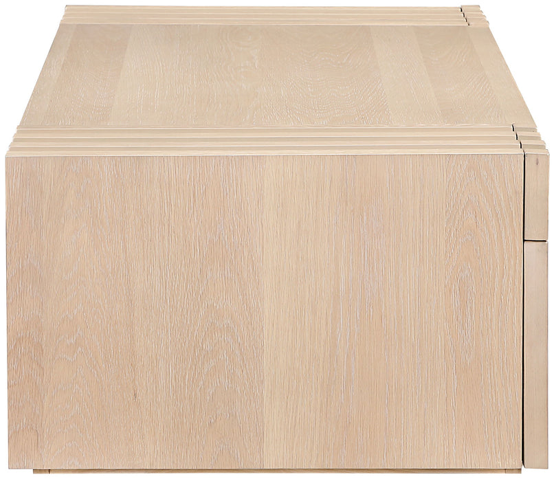 Stanton - Oak Veneer And Solid Wood Table - Simple Home Plus