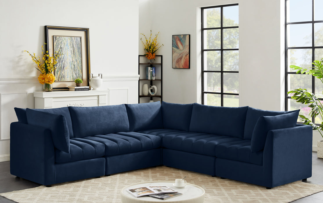 Jacob - Modular Corner Sectional 5 Piece - Simple Home Plus